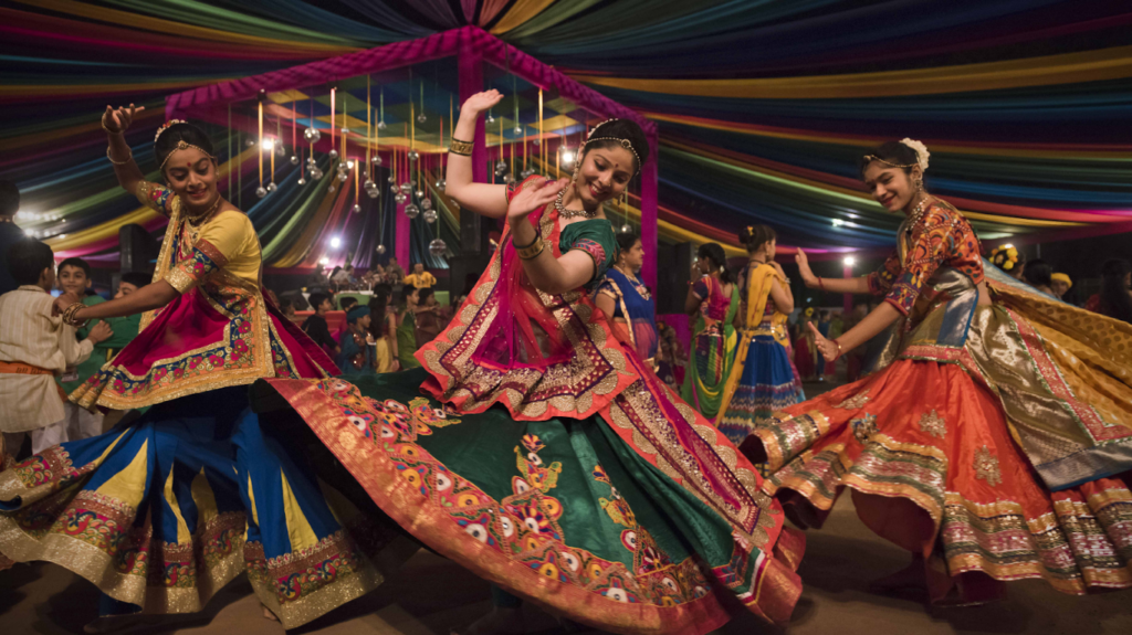 navratri smile